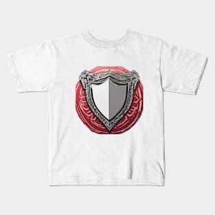 Shield Ruby Red Shadow Silhouette Anime Style Collection No. 280 Kids T-Shirt